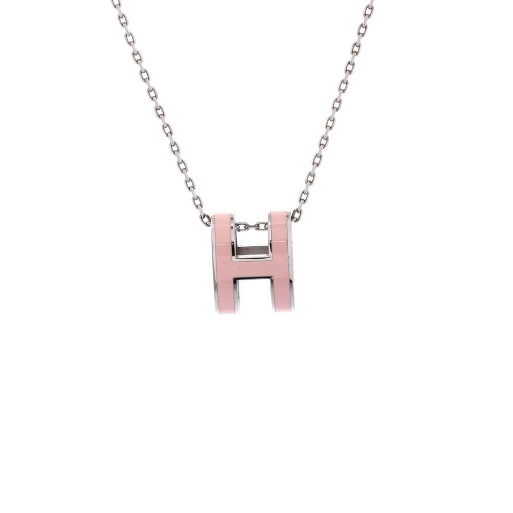 Hermes Pop H Pendant Chain Necklace